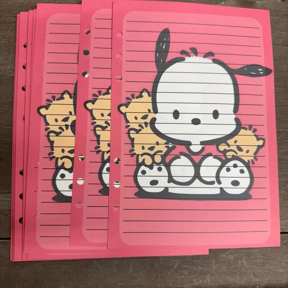 Pochacco Size A5 Refill Paper (50 Sheets)